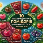 10 найкращих сортів помідорів для відкритого ґрунту 2026 | Томат